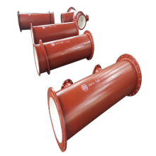 Lined ceramic wear-resistant pipe